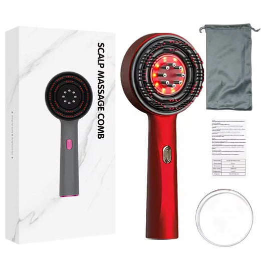 Brosse cheveux massante 3 en 1